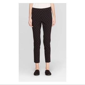 A New Day™️ High Rise PolkaDot Skinny Ankle Pants